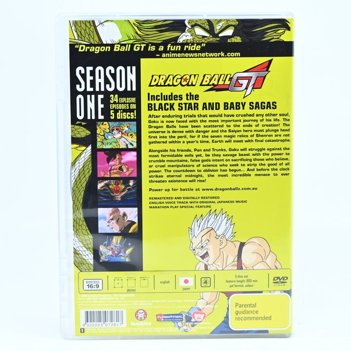 Dragon Ball GT - Season 1 DVD Collection - Region 4 - FREE POST!