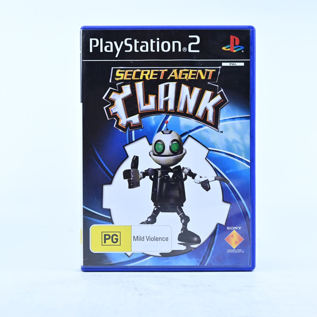 Secret Agent Clank - Sony Playstation 2 / PS2 Game + Manual - PAL - MINT DISC!