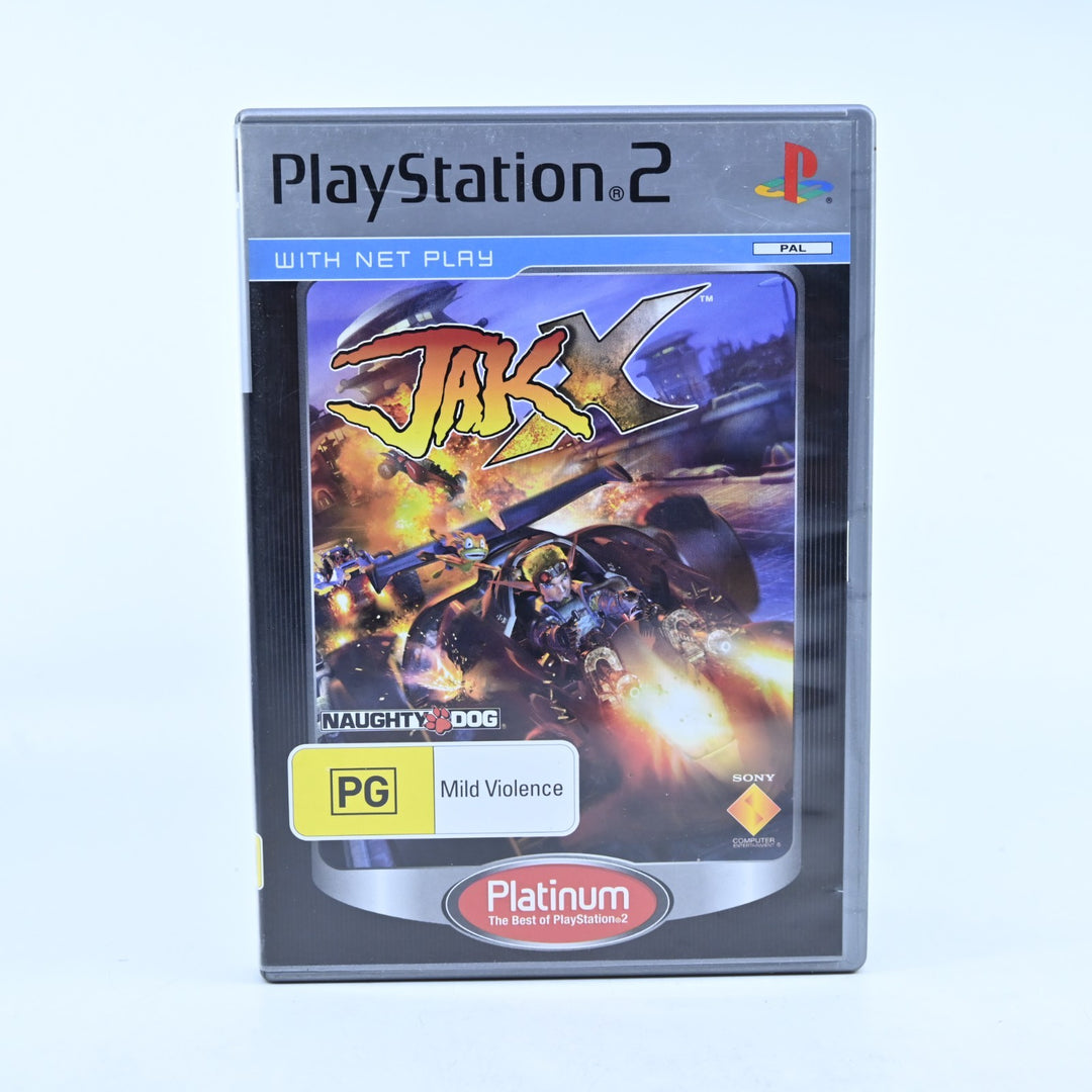 Jak X - Sony Playstation 2 / PS2 Game + Manual - PAL - MINT DISC!