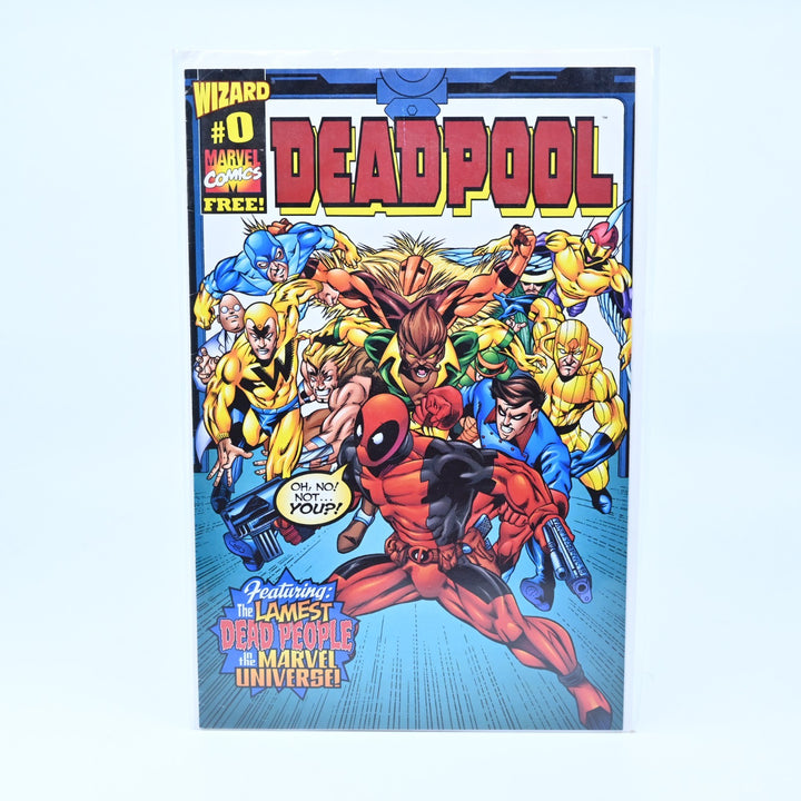 Deadpool #0 Wizard Magazine Exclusive 1998 Comic - Marvel Comics