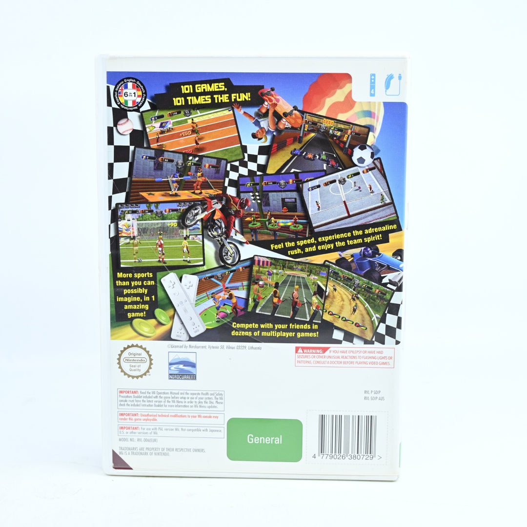 101 in 1 Party Megamix  - Nintendo Wii Game + Manual - PAL - MINT DISC!