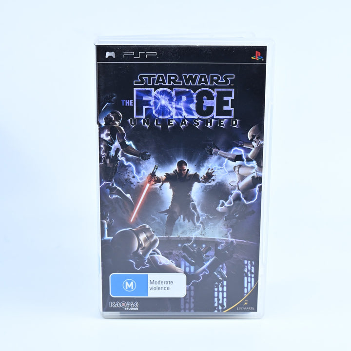Star Wars: The Force Unleashed - Sony PSP Game + Manual - FREE POST!