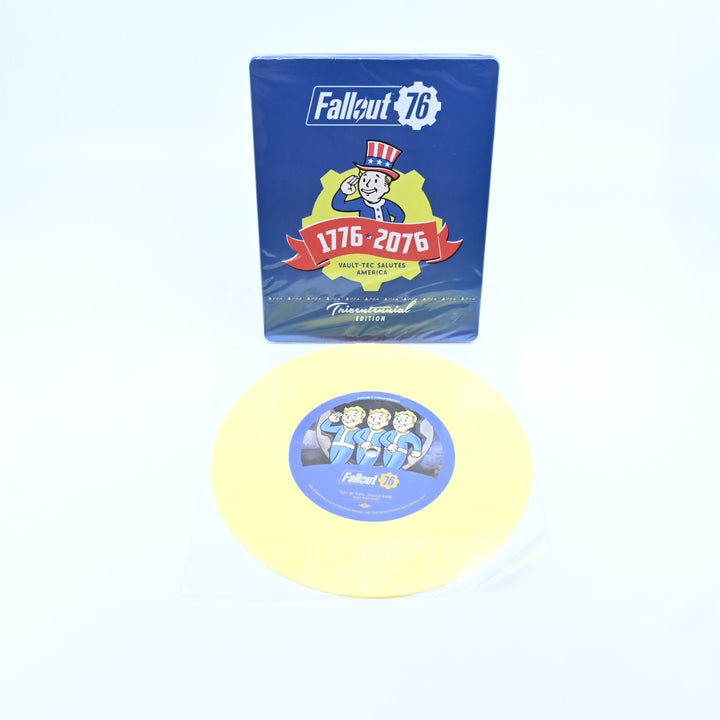 SEALED! Fallout 76 - Steelbook +  7" Record Take Me Home Country Roads  PS4 Game