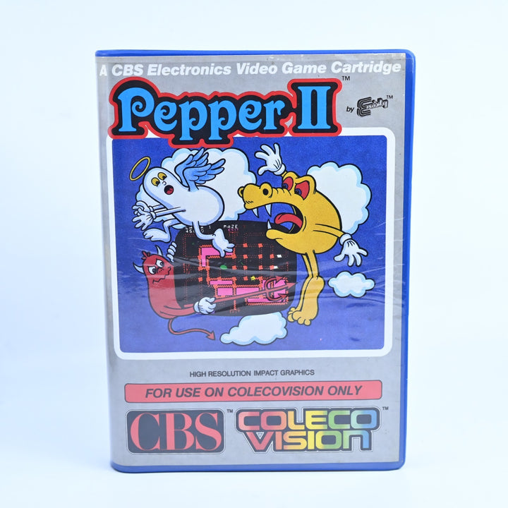 Pepper II - ColecoVision Game + Manual - Region Free - FREE POST!