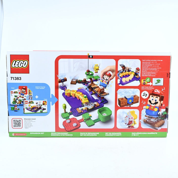 SEALED! LEGO 71383 Wiggler's Poison Swamp - Super Mario Expansion - Toy