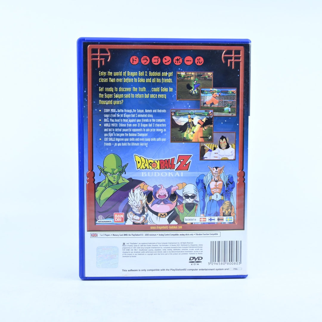 Dragon Ball Z: Budokai - Sony Playstation 2 / PS2 Game + Manual - PAL