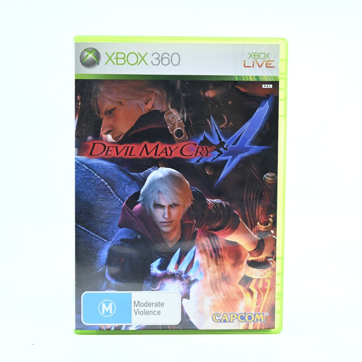 Devil May Cry 4 - Xbox 360 Game + Manual - PAL - MINT DISC!