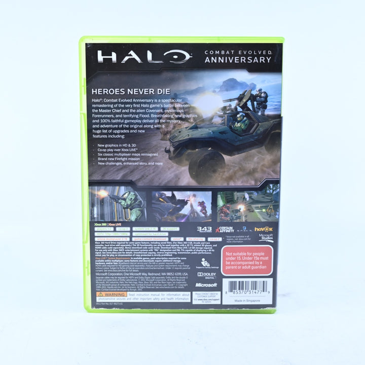 Halo: Combat Evolved Anniversary - Xbox 360 Game + Manual - PAL - MINT DISC!