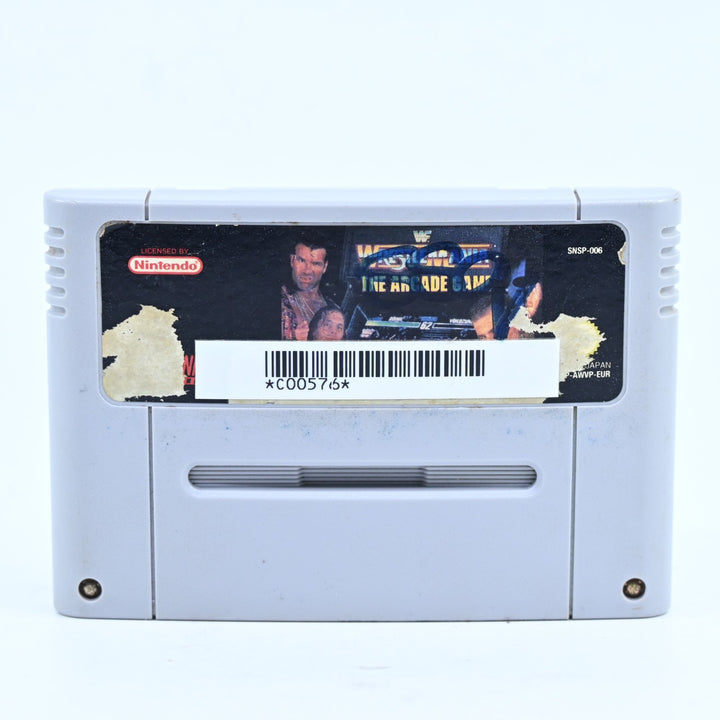 Wrestlemania: The Arcade Game - Super Nintendo / SNES Game - PAL - FREE POST!