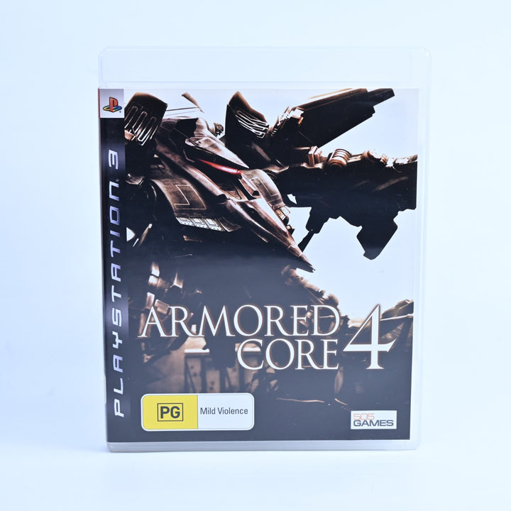 Armored Core 4 - Sony Playstation 3 / PS3 Game + Manual - MINT DISC!