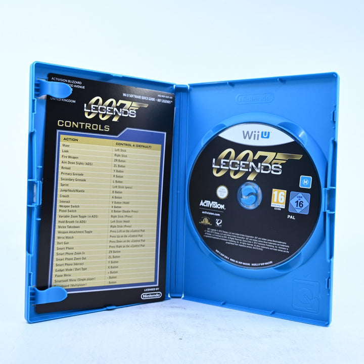 007 Legends - Nintendo Wii U Game - PAL - FREE POST!