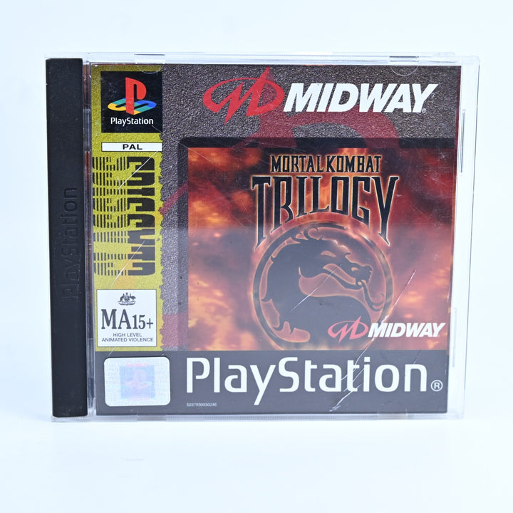 Mortal Kombat Trilogy - Sony Playstation 1 / PS1 Game + Manual - PAL
