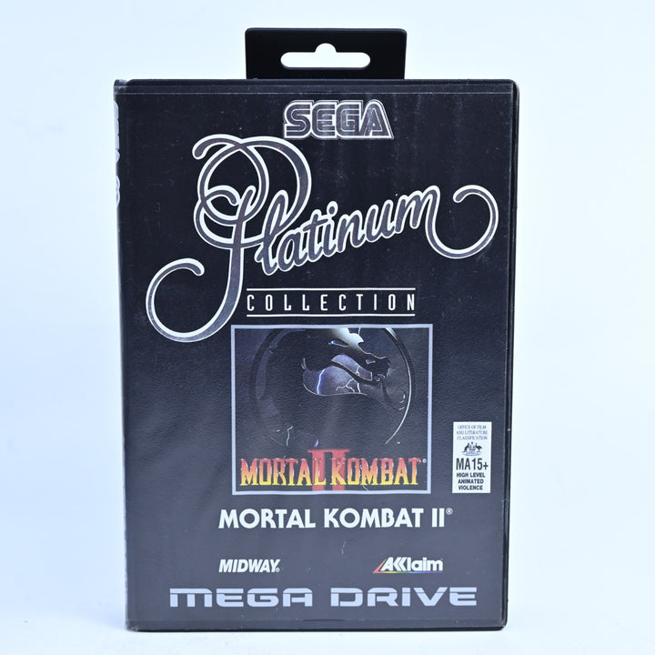 Mortal Kombat II - Sega Mega Drive Game - No Manual - PAL - FREE POST!