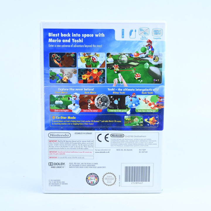 Super Mario Galaxy 2 - Nintendo Wii Game + Manual - PAL - MINT DISC!