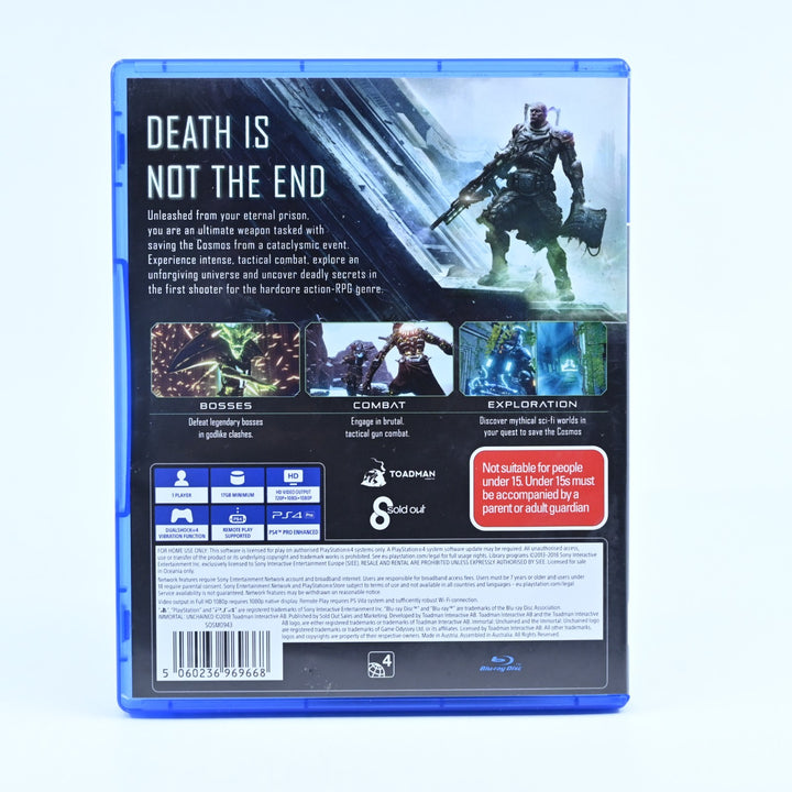 Immortal Unchained - Sony Playstation 4 / PS4 Game - MINT DISC!