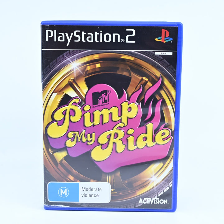 Pimp My Ride - Sony Playstation 2 / PS2 Game + Manual - PAL - MINT DISC!