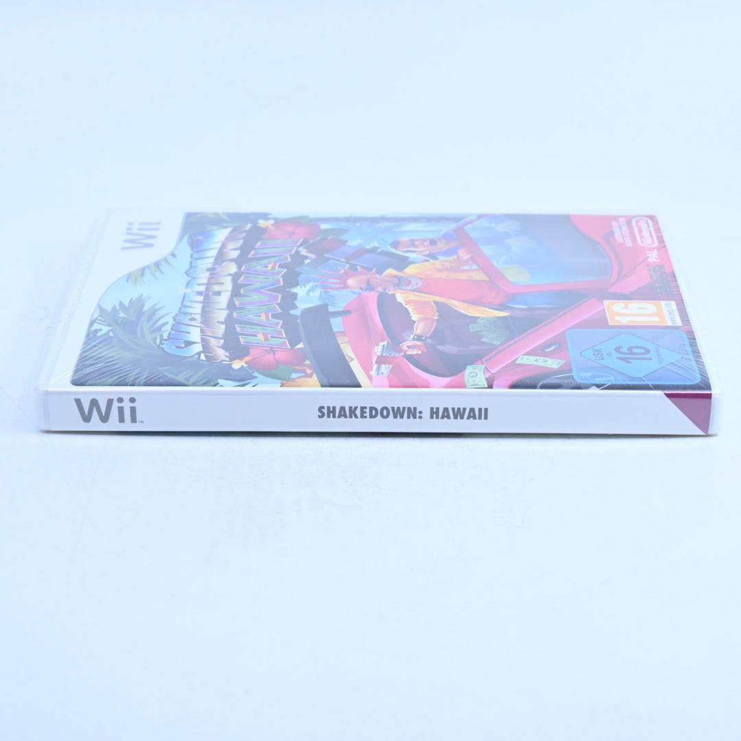 SEALED! Shakedown: Hawaii - Nintendo Wii Game + Manual - PAL - MINT DISC!