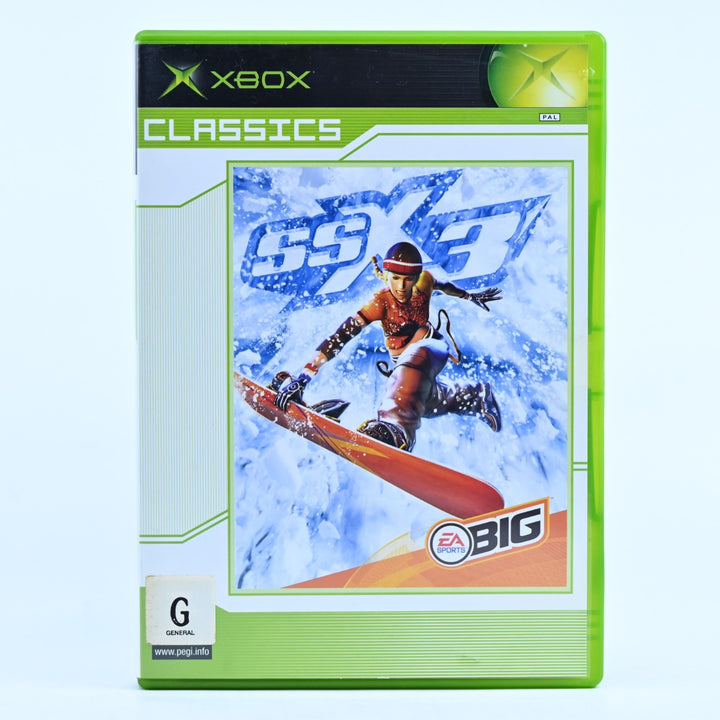 SSX 3 - Original Xbox Game + Manual - PAL - MINT DISC!