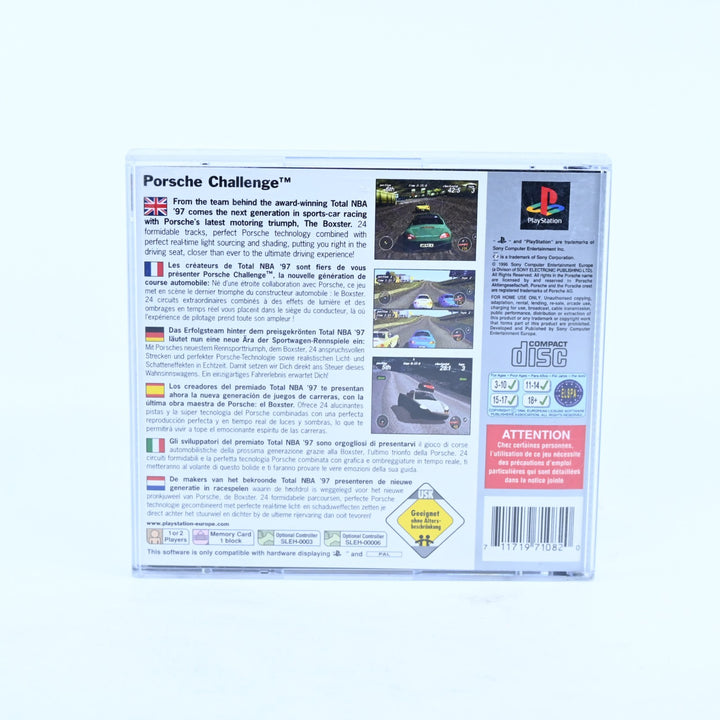 Porsche Challenge - Sony Playstation 1 / PS1 Game + Manual - PAL - MINT DISC!