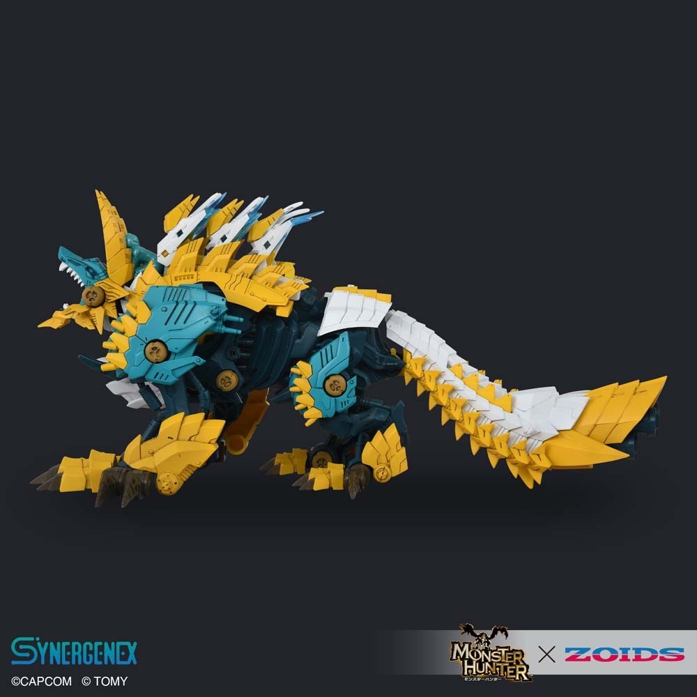 Pre-Order - SYNERGENEX ZOIDS-X-MONSTER HUNTER WILD LIGER-x-ZINOGRE  Model Kit