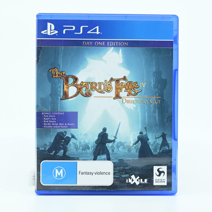 The Bard's Tale IV Director's Cut - Sony Playstation 4 / PS4 Game - FREE POST!