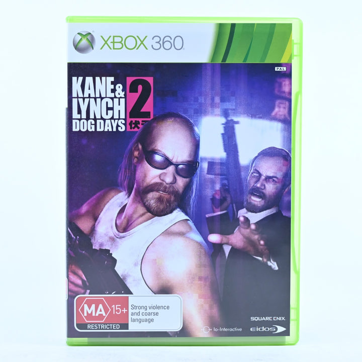 Kane & Lynch 2: Dog Days - Xbox 360 Game + Manual - PAL - MINT DISC!
