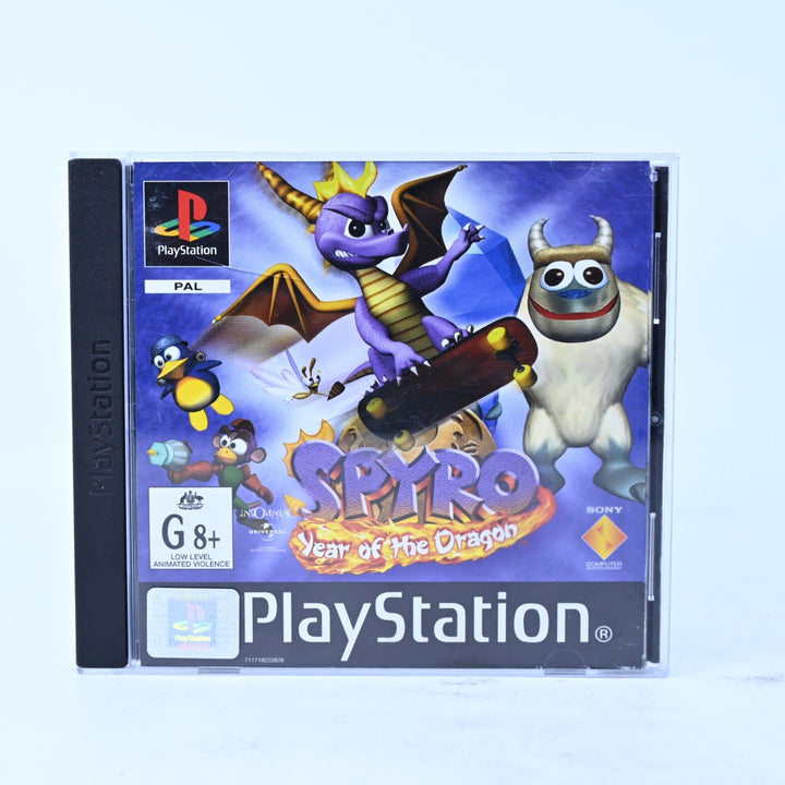 Spyro: Year of the Dragon - Sony Playstation 1 / PS1 Game + Manual - PAL