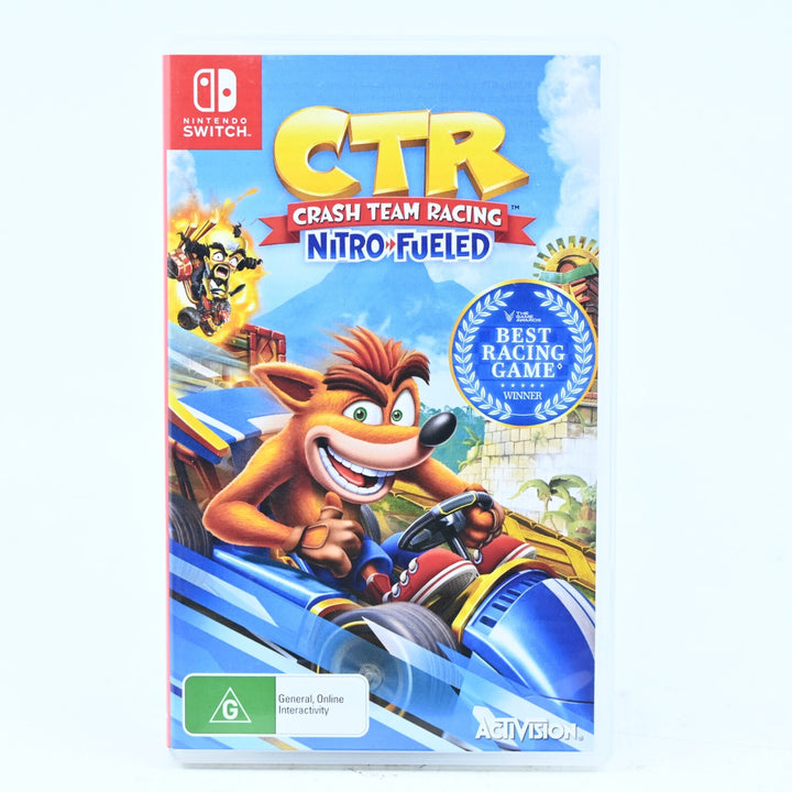CTR Crash Team Racing: Nitro Fueled - Nintendo Switch Game - FREE POST!