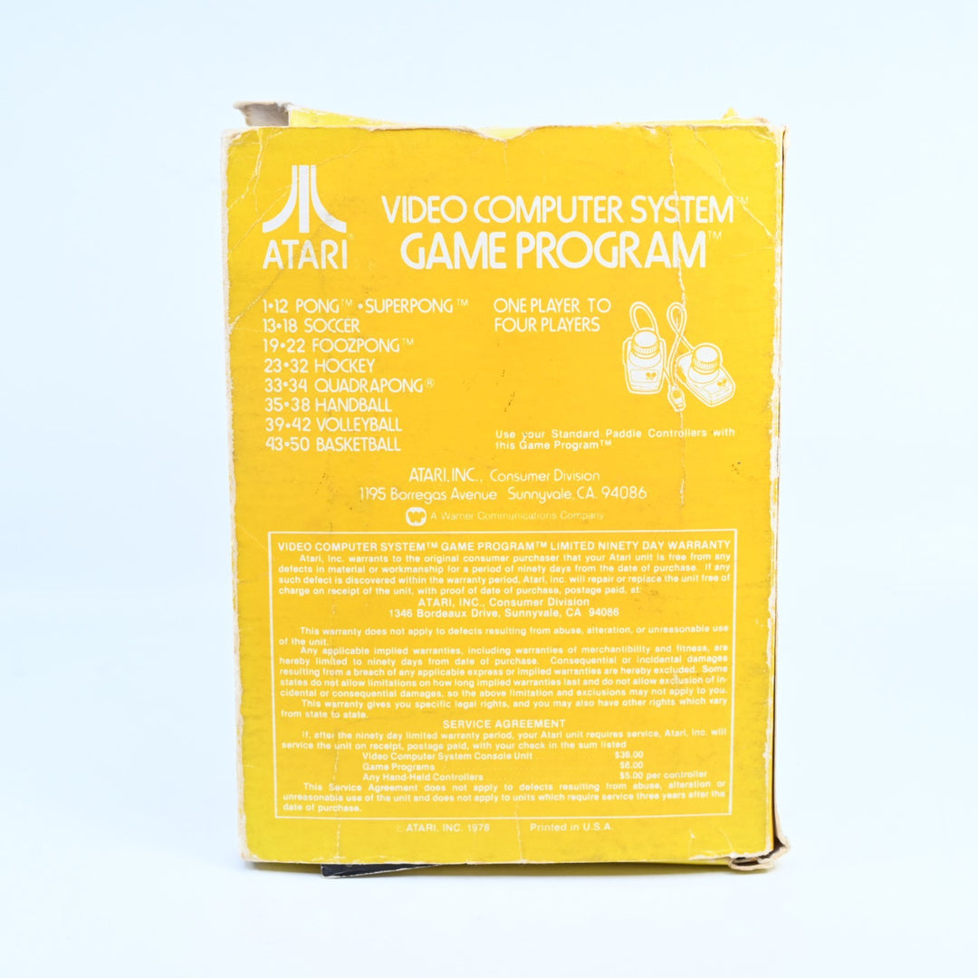 Video Olympics - Atari 2600 Boxed Game - PAL - FREE POST!