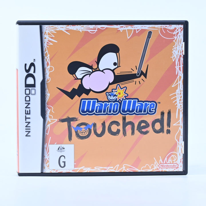 Wario Ware Touched!- Nintendo DS Game - PAL + Manual - FREE POST!