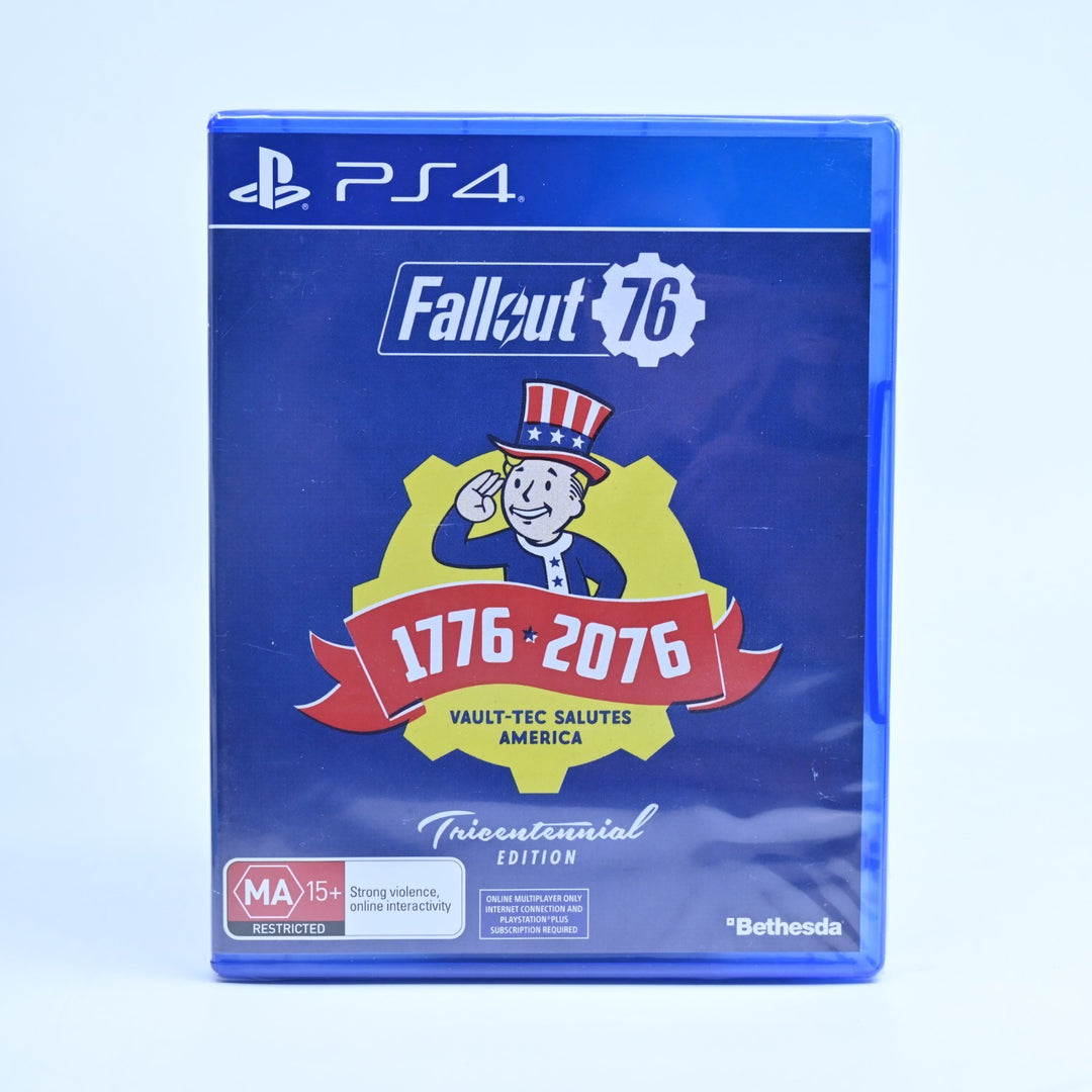 Fallout 76 - Tricentennial Edition - SEALED! - Sony Playstation 4 / PS4 Game