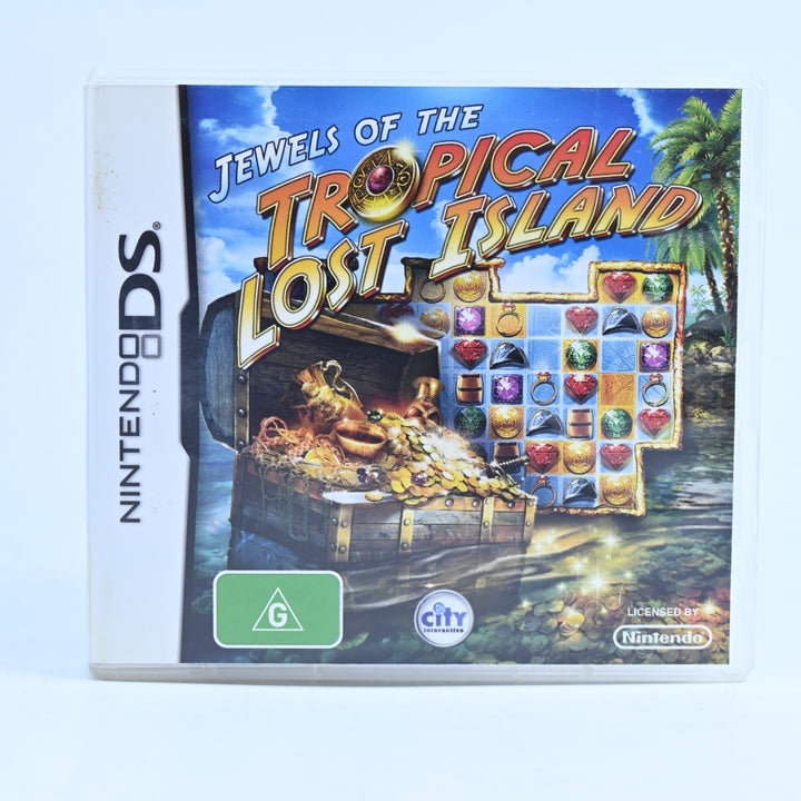 Jewels of Tropical Lost Island - Nintendo DS Game - PAL + Manual - FREE POST!