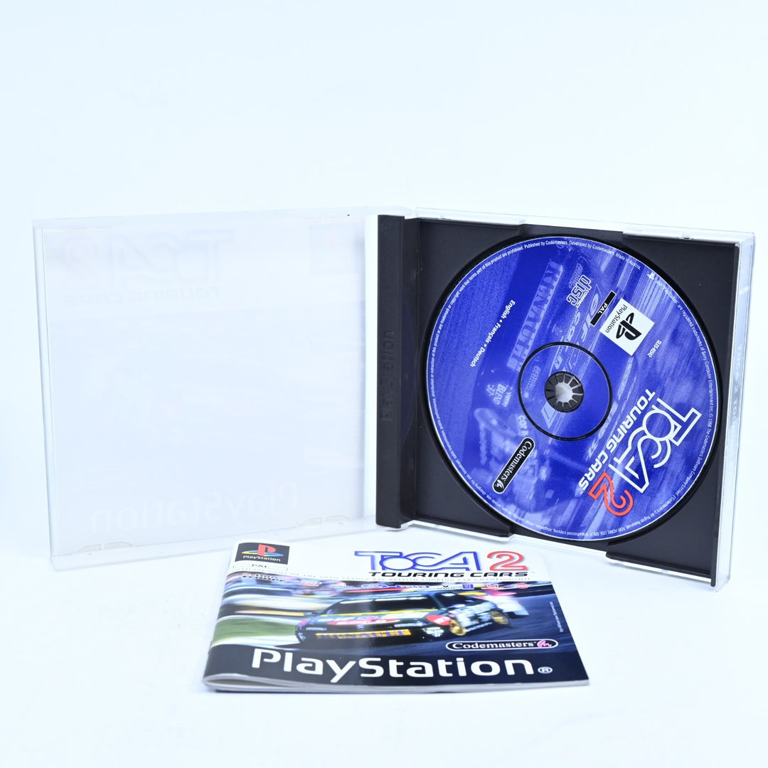 TOCA 2 Touring Cars - Sony Playstation 1 / PS1 Game + Manual - PAL - MINT DISC!