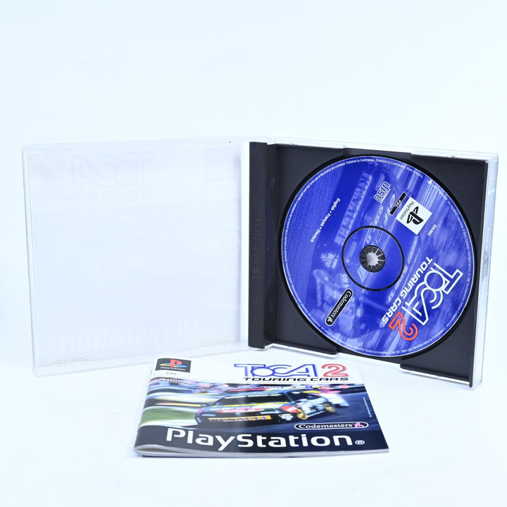 TOCA 2 Touring Cars - Sony Playstation 1 / PS1 Game + Manual - PAL - MINT DISC!