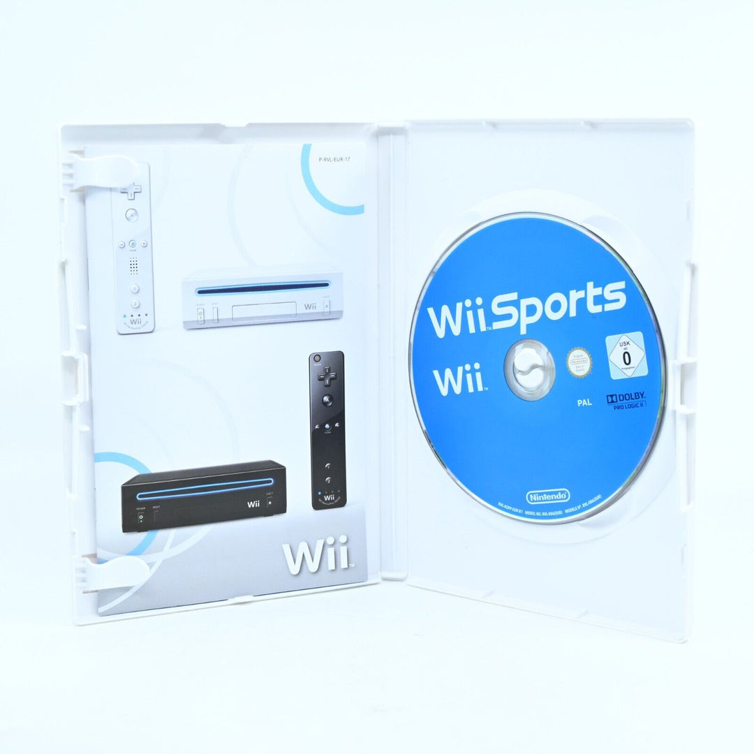 1st Print Wii Sports - No Manual - Nintendo Wii Game - PAL - MINT DISC!