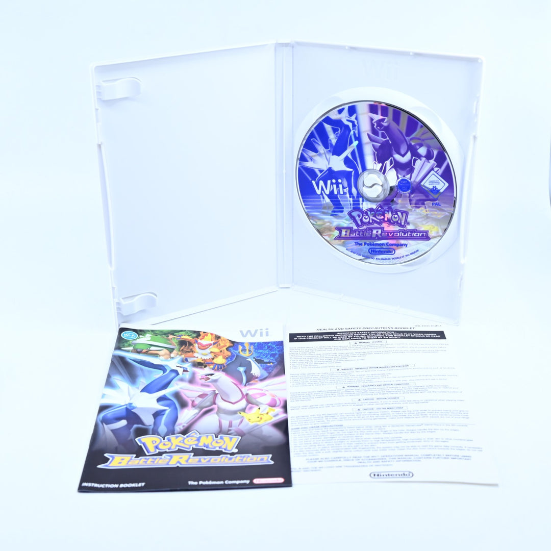 LIKE NEW! Pokemon Battle Revolution - Nintendo Wii Game + Manual - MINT DISC!