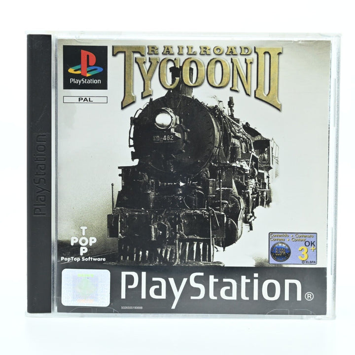 Railroad Tycoon II - Sony Playstation 1 / PS1 Game - PAL - FREE POST!