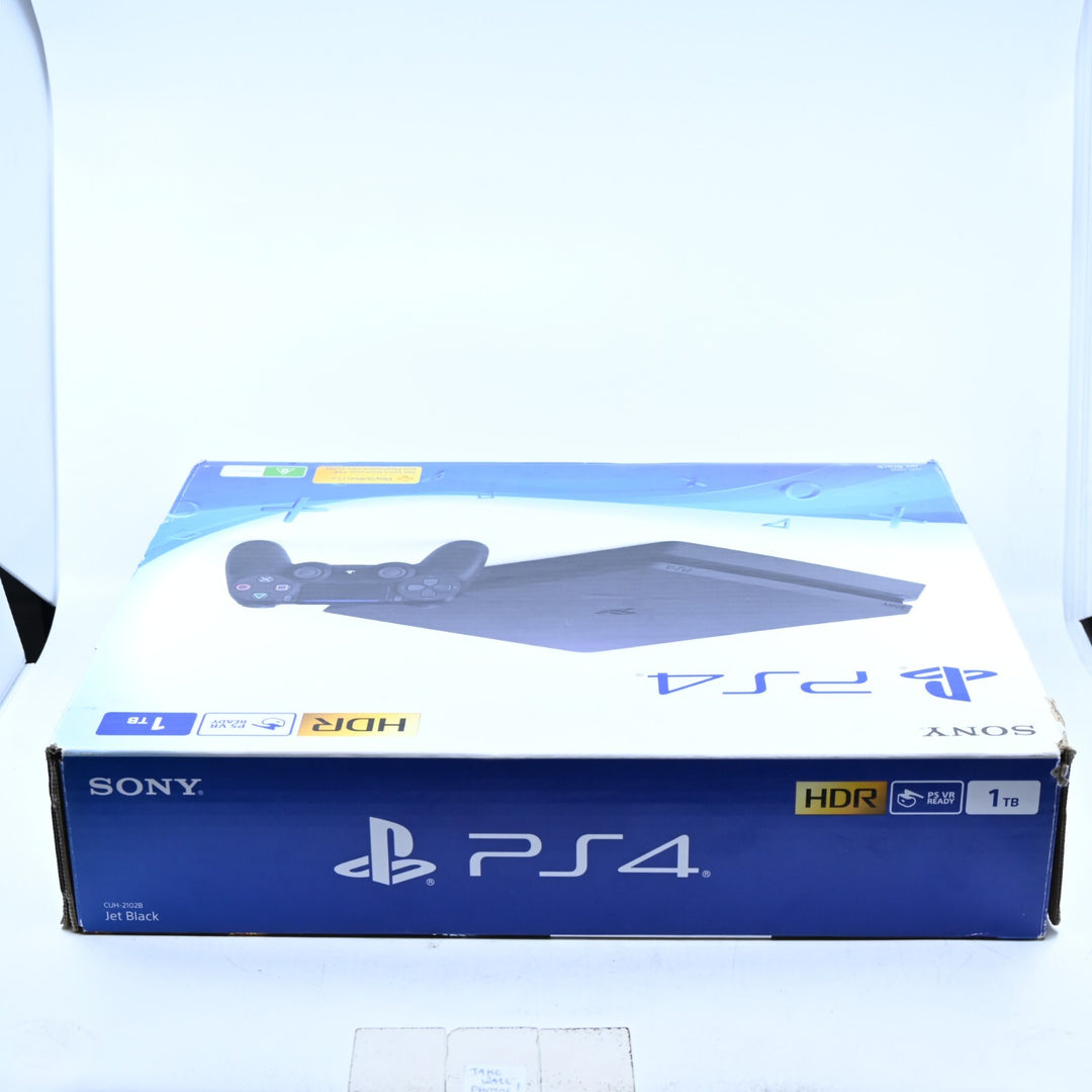 1TB Black Sony Playstation 4 Slim / PS4 Slim Boxed Console - PAL - FREE POST
