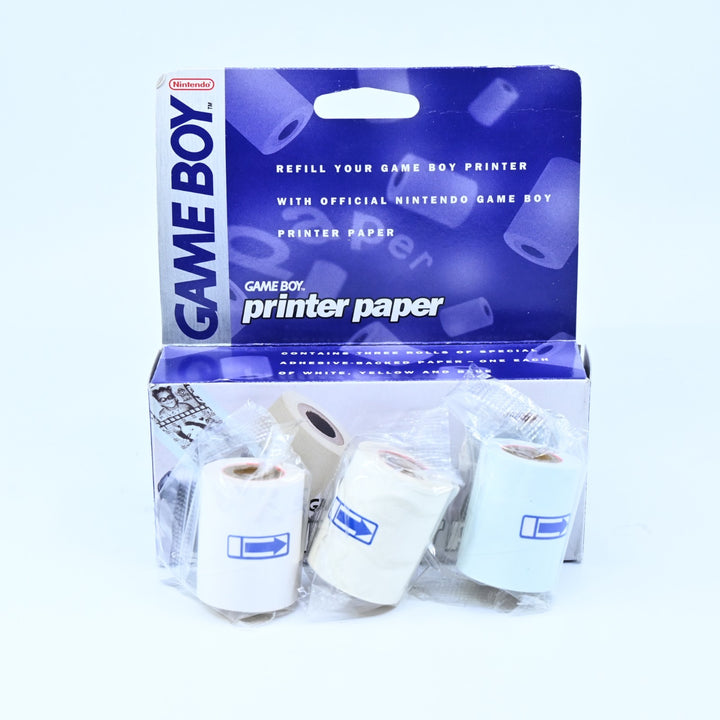 SEALED PAPER! Game Boy Printer Paper - Nintendo Gameboy Accessory - PAL