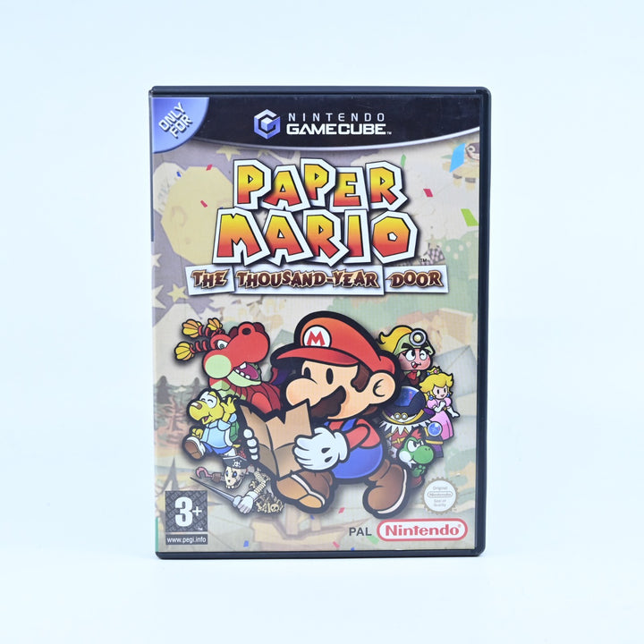 Paper Mario: The Thousand Year Door - Nintendo Gamecube Game + Manual - PAL