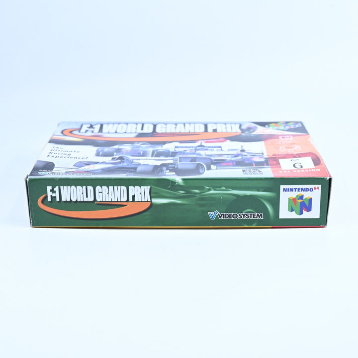 F-1 World Grand Prix - N64 / Nintendo 64 Boxed Game - PAL - FREE POST!
