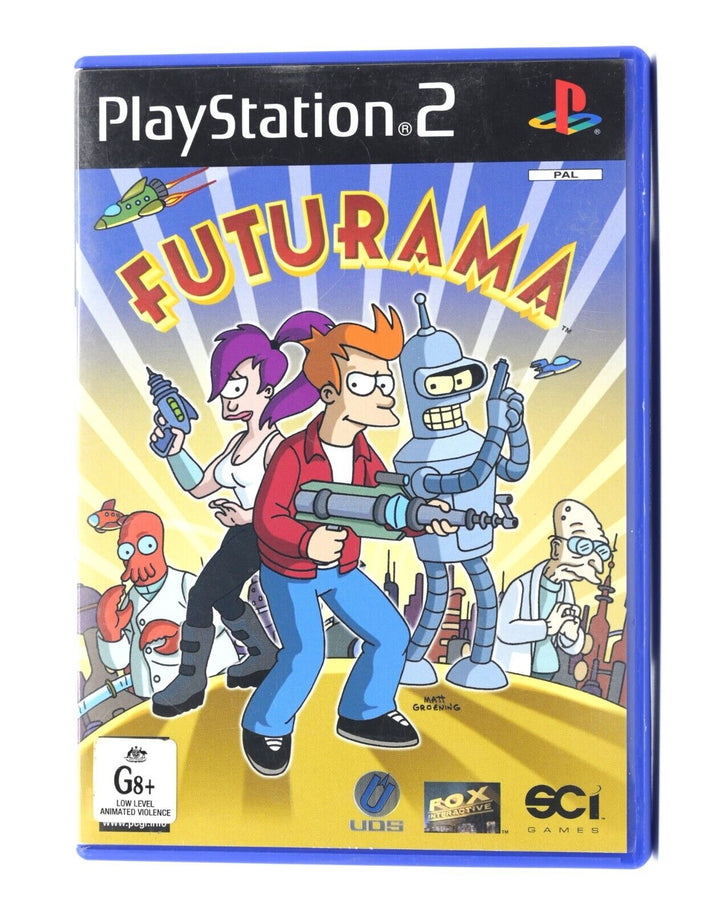 Futurama - Sony Playstation 2 / PS2 Game - PAL - MINT DISC!