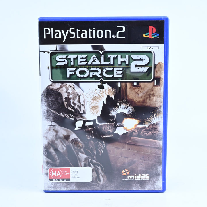 Stealth Force 2 - Sony Playstation 2 / PS2 Game - No Manual - PAL - MINT DISC!