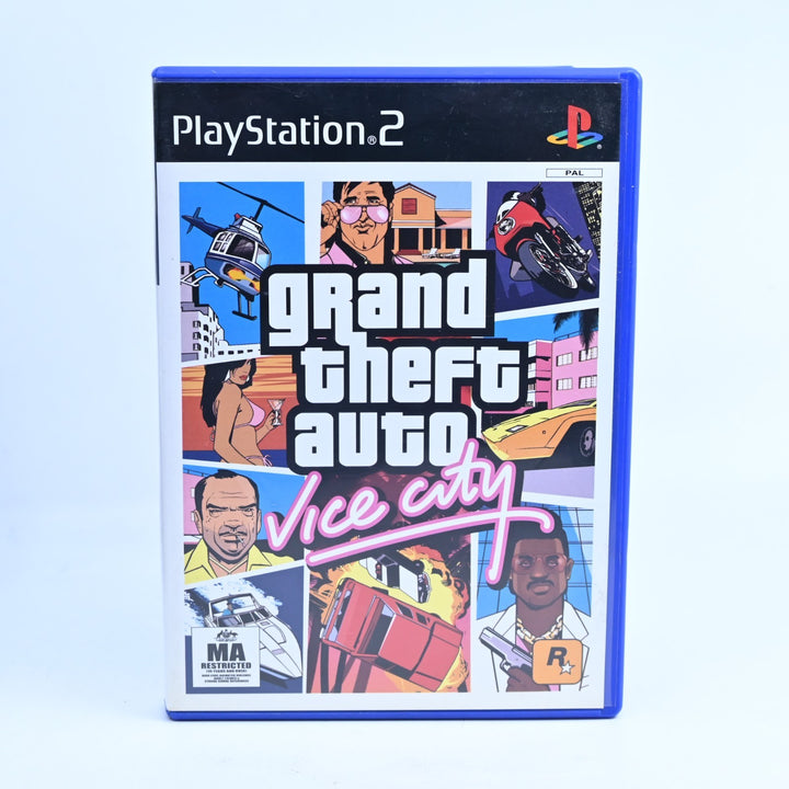 Grand Theft Auto: Vice City - PS2 Game + Manual - No Map - PAL