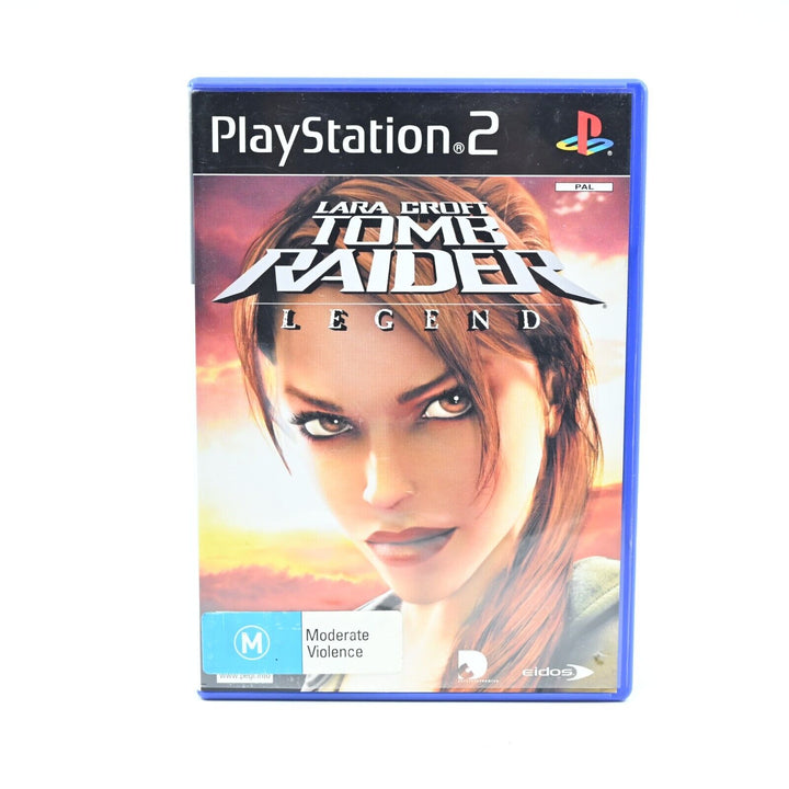 Lara Croft Tomb Raider: Legend - Sony Playstation 2 / PS2 Game + Manual - PAL