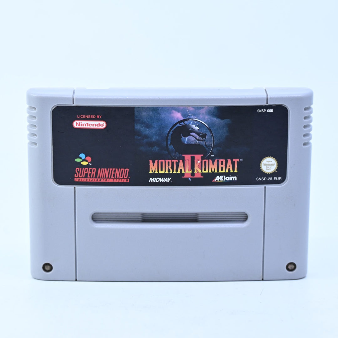 Mortal Kombat II - Super Nintendo / SNES Game - PAL - FREE POST!