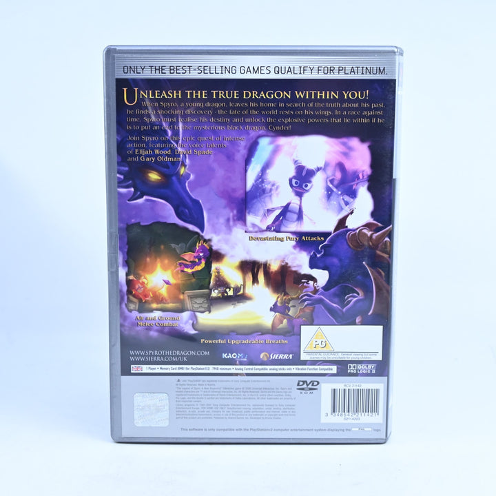 The Legend of Spyro: A New Beginning - Sony Playstation 2 / PS2 Game + Manual