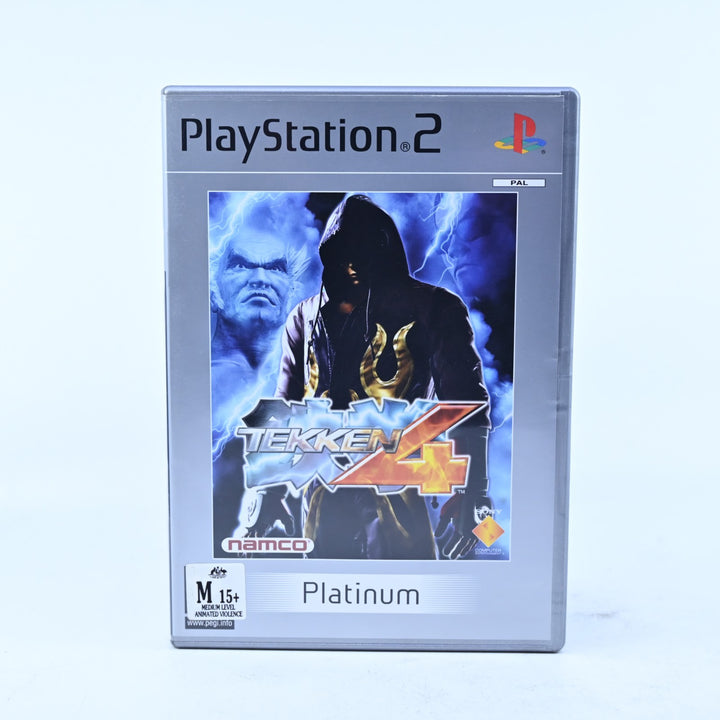 Tekken 4 - Sony Playstation 2 / PS2 Game + Manual - PAL - MINT DISC!