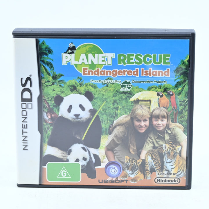 Planet Rescue: Endangered Island - Nintendo DS Game - PAL + Manual