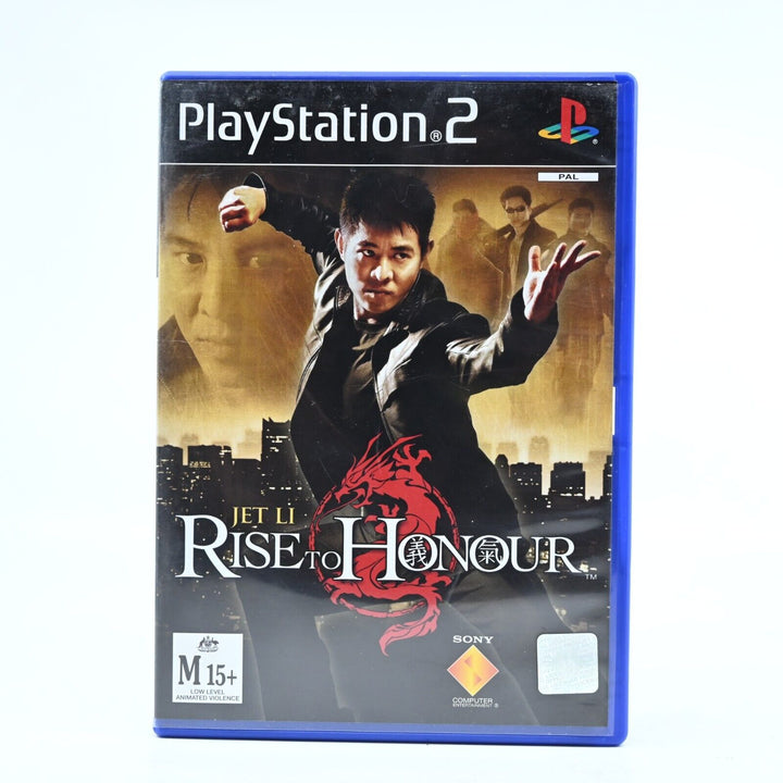 Jet Li Rise to Honour - Sony Playstation 2 / PS2 Game + Manual - PAL - MINT DISC